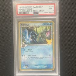 Pokemon TCG - Mimikyu #136 PSA 9