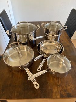 Cuisinart Chef’s Classic Stainless Steel Cookware 11-Piece Set