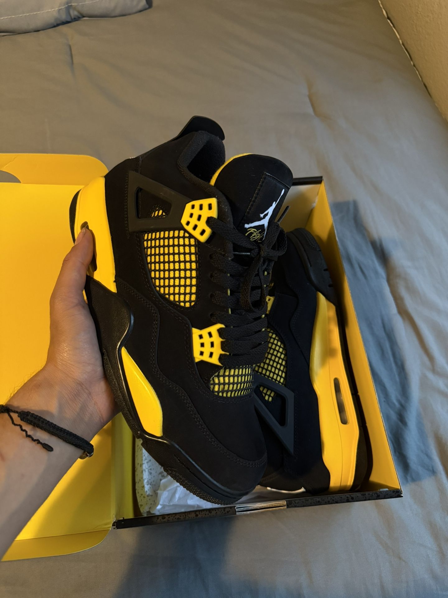 Jordan 4s “yellow Thunder”