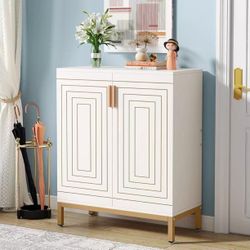 new assembled Shoe Cabinet with Doors, 20 Pairs Entryway Shoe Storage Cabinet with Shelves, 5-Tier Modern Free Standing Shoe Racks Storage Organizer f