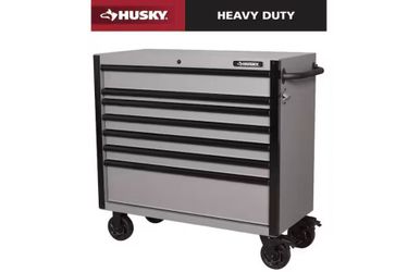 Heavy Duty 42 in. 7-Drawer Matte Gray Rolling Tool Cabinet NEW