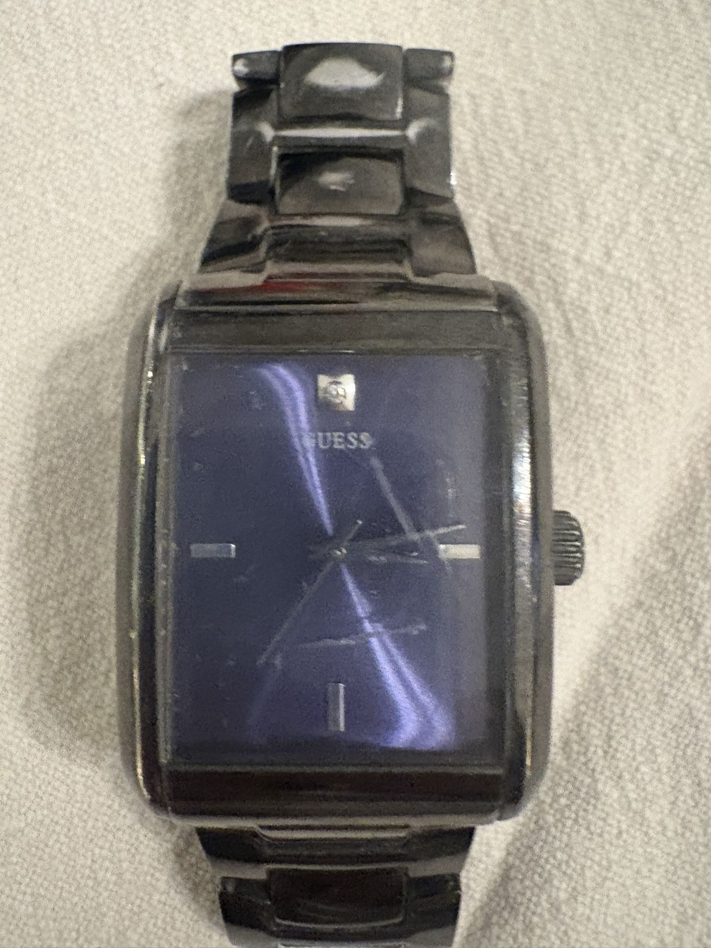 Dark Silver Guess Watch