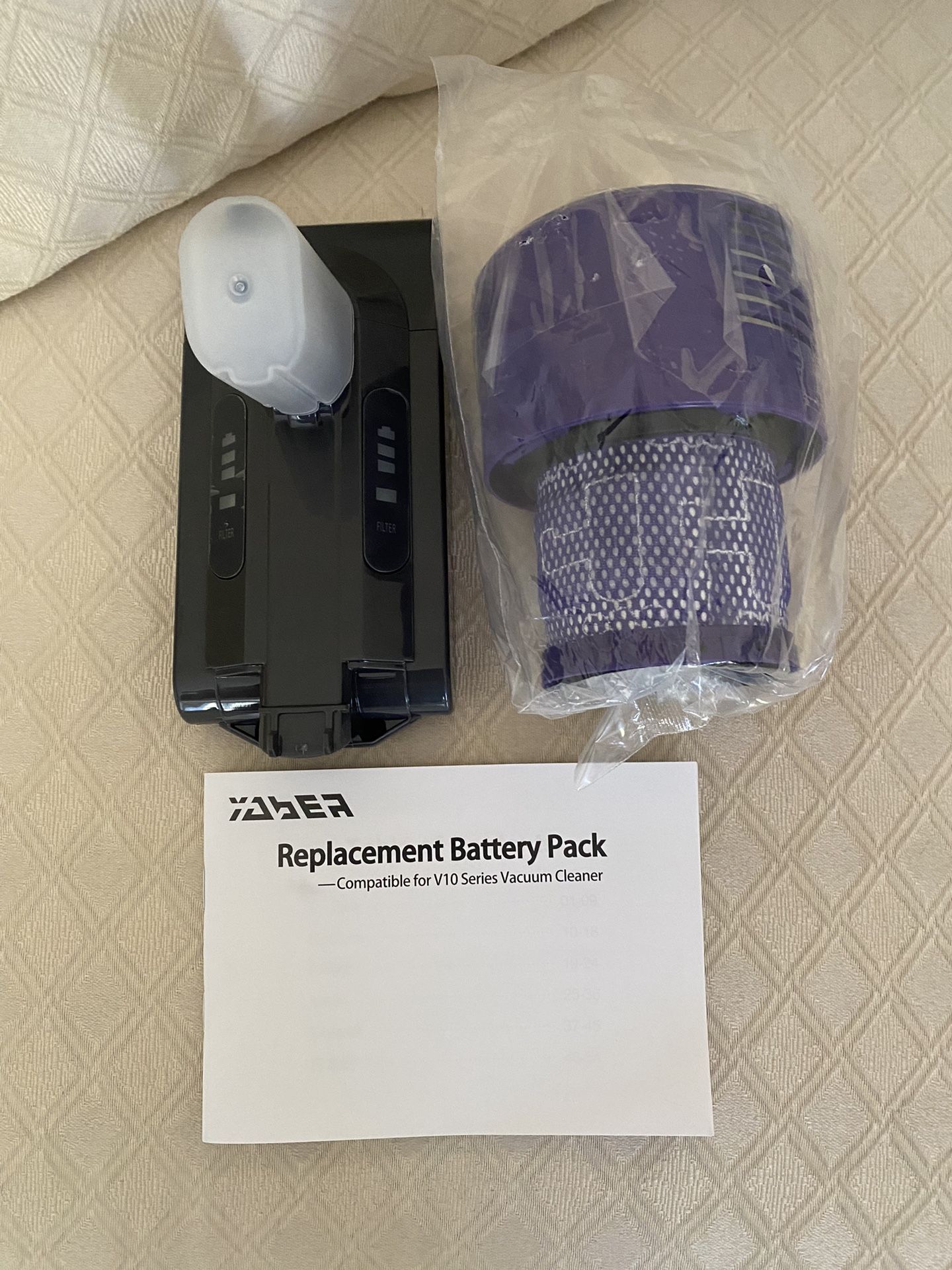 yaber replacement battery pack/V10 Series Vacuum