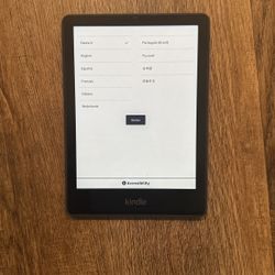 Kindle Paperwhite Signature Edition 11th generation