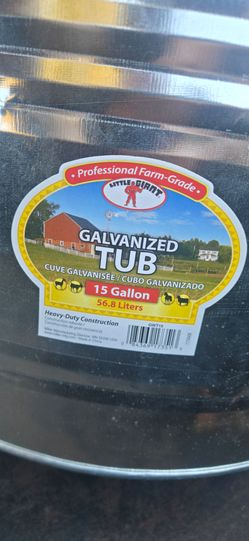 15 gallon tubs