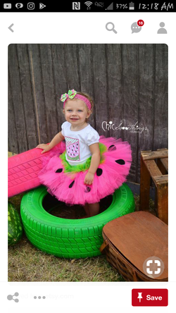 Watermelon tutu