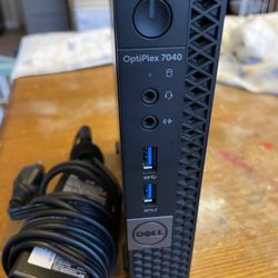 Dell OptiPlex 7040M i5 6500T 8gb Ram 480gb SSD W/ A/C Adapter
