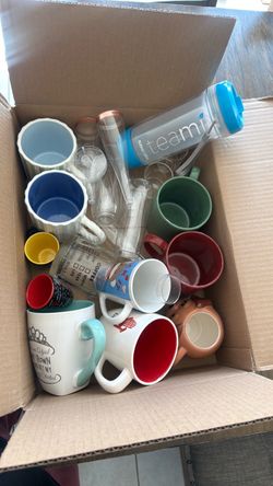 FREE: Box of mugs