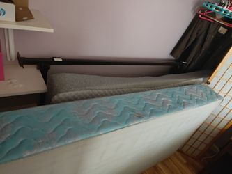 Sleep number air mattress full with frame and box spring no remote