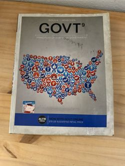 GOVT 9 Principles Of American Government
