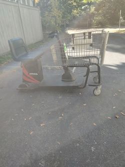 Electric.  Cart.  Works.  Good