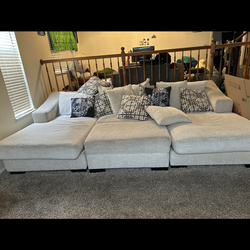 Three-piece couch free