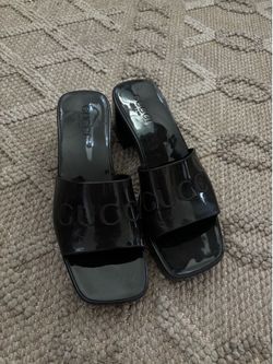 Gucci black mules