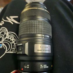 Canon EF 75–300mm lens
