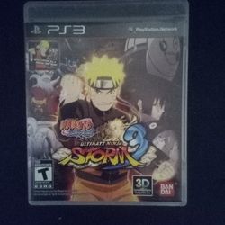 PS3 NARUTO SHIPPUDEN ULTIMATE NINJA STORM 3