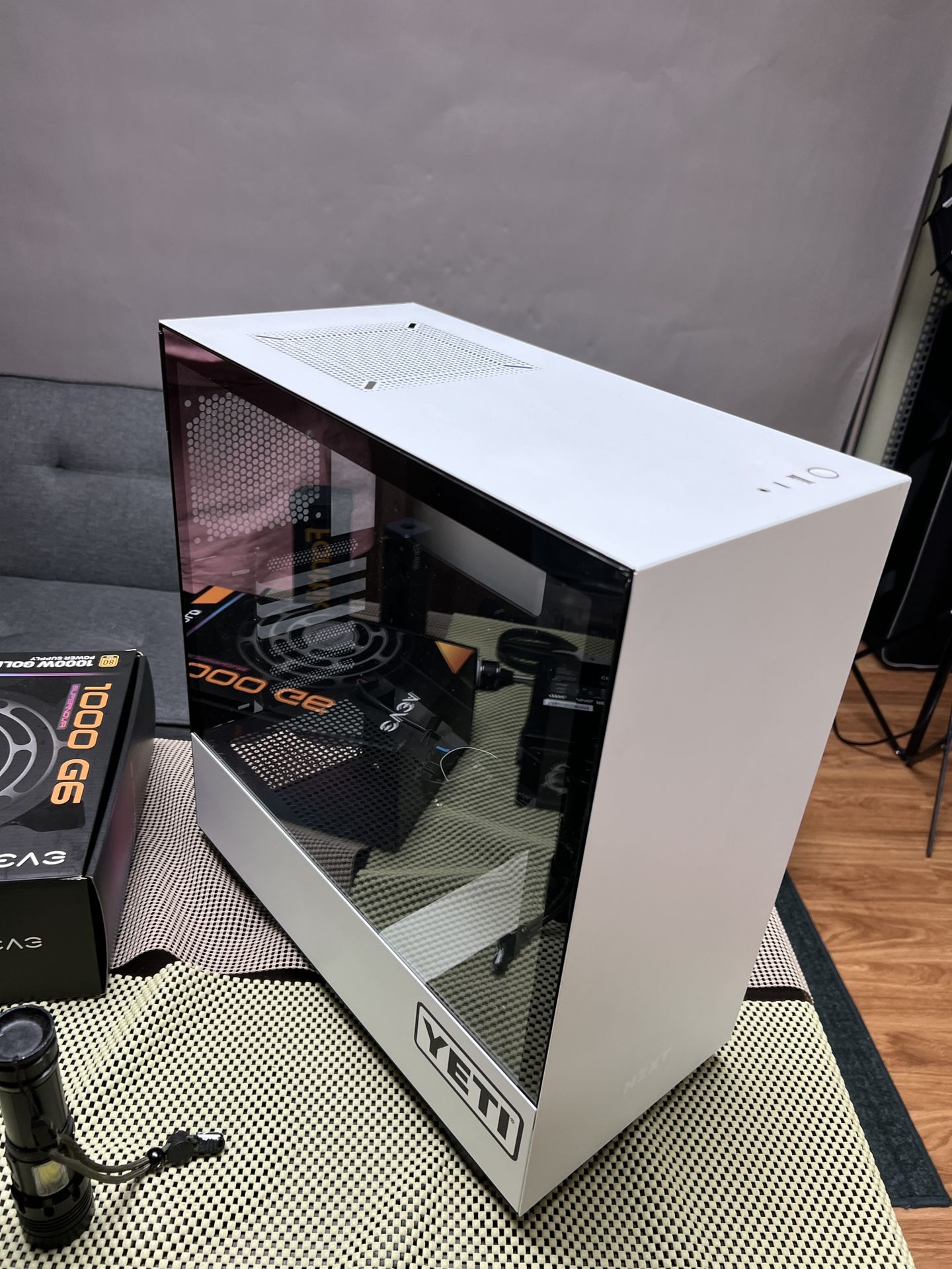 NZXT H510 with MSI MAG 850W Power Supply