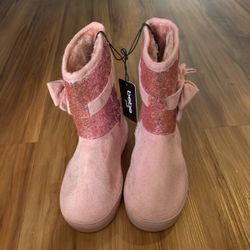 Bebe Pink Girls Boots Size 2 NWT