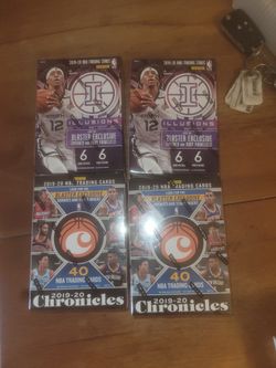 2019-20 Panini Chronicle Illusions Basketball Blaster Box