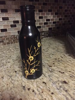 Decorated bottle
