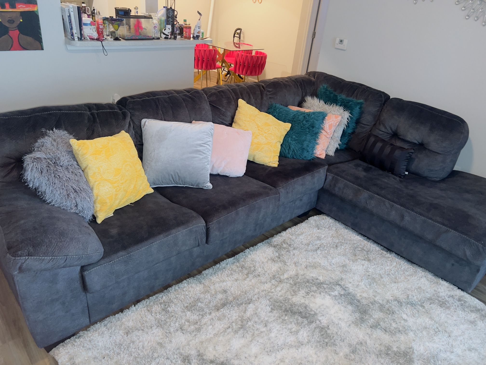 Great Condition And Comfortable Sectional For $200