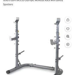 Golds Gym Bench Press Squat Rack 