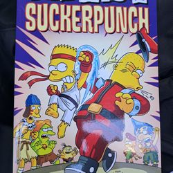 Bart Simpson "Suckerpunch" Graphic Novel Comic