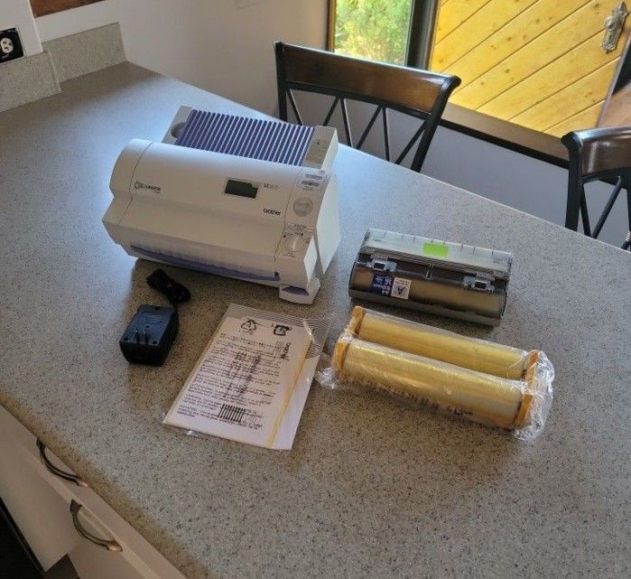 Brand New No Box Brother Cool Laminator Lx900 With Two Cartridges