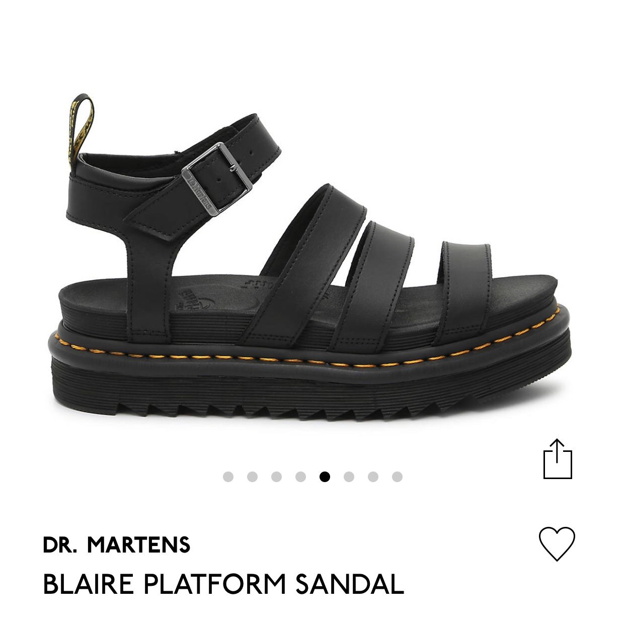 DR. MARTENS BLAIRE PLATFORM SANDAL