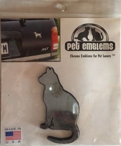 Chrome Cat Pet Emblem