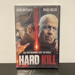 Hard Kill DVD Movie NEW SEALED Bruce Willis Jesse Metcalfe 2020