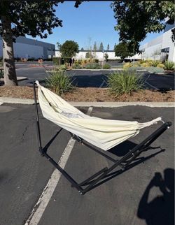 New Hammock / Chair with Stand Outdoor Patio Swing Chair Camping Portable Heavy