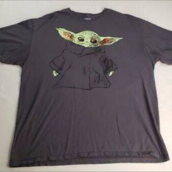 Baby Yoda  T Shirt Medium