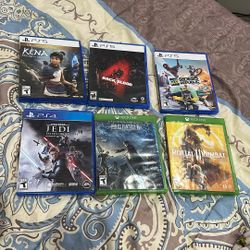 PS5, PS4, Xbox Games