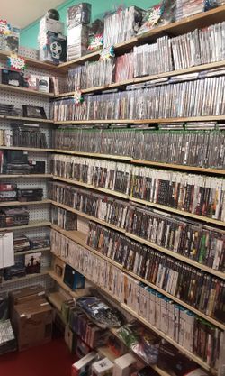 New Sale Retro Video Games at Crescent Moon Music and Collectibles