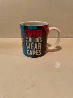 Grandpa Not All Heroes Wear Capes Mug