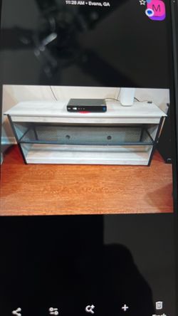 TV console with  Lights