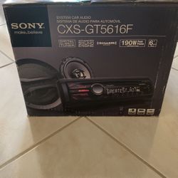 Sony Car Audio System 