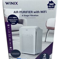Winix C545 Air Purifier with WiFi – 4 Stage Filtration – True HEPA – NEW