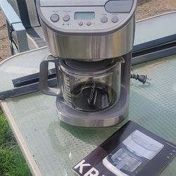 Krups 12 Cup Coffee Maker Machine 