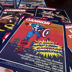 80s Promo Movie Year Of Cannon Pages Flyers Horror