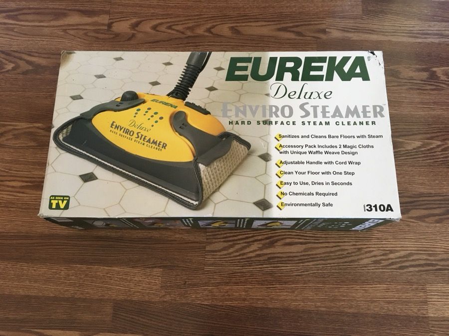 EUREKA DELUXE ENVIRO STEAMER, HARD SURFACE STEAM MOP CLEANER