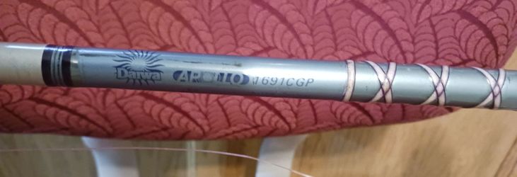 VINTAGE DAIWA APOLLO MODEL 691CGP ROD & DAIWA SILVERCAST SPINCAST REEL READ DESCRIPTION & SEE PICS