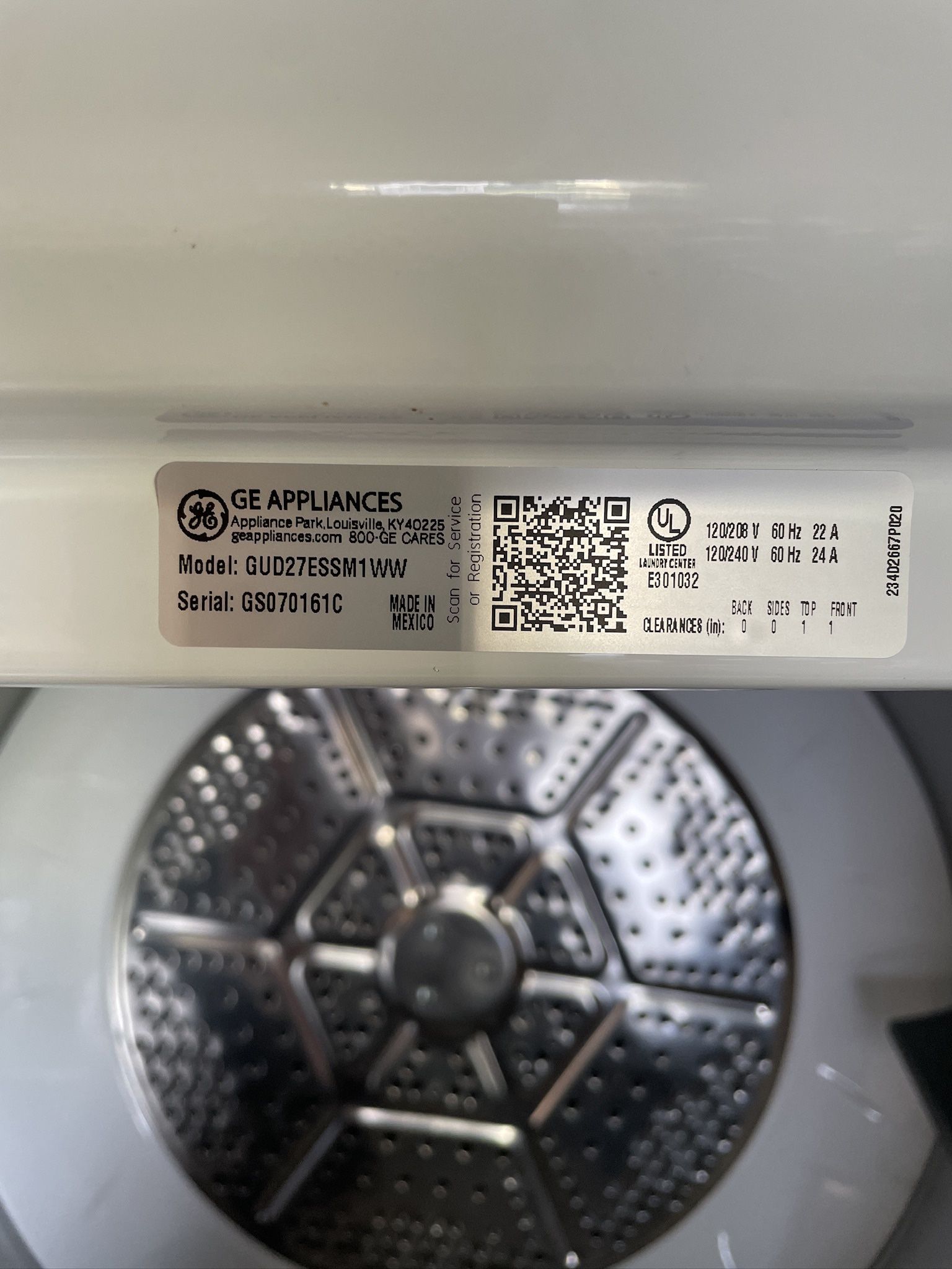 Washer Dryer Combo