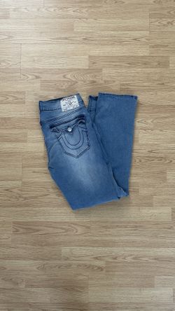 RICKY FLAP STRAIGHT JEAN (MEDIUM GOLDEN WASH) SIZE 34