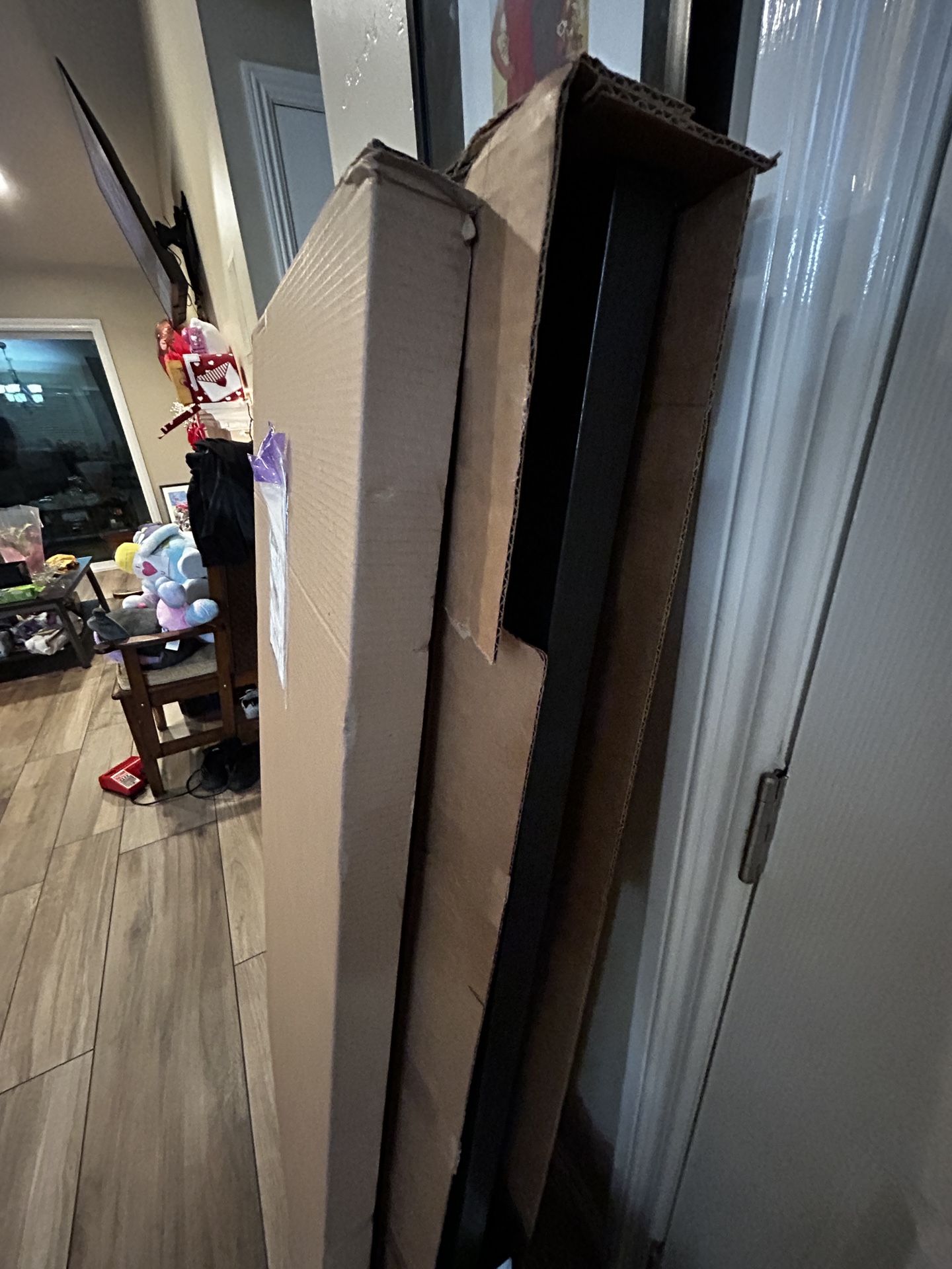 Ikea Lagkapten 55in brown wood color