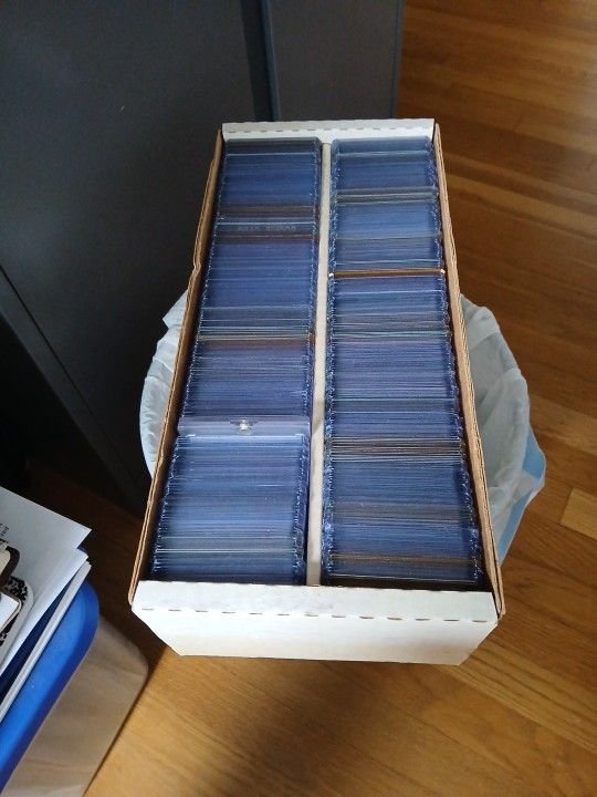 Loaded Box Of Sports Cards