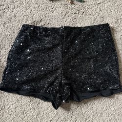 Sequin Shorts Size Xs Brand New!