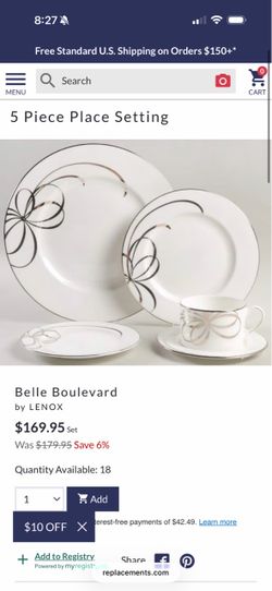Kate spade Lenox dinnerware
