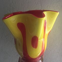 Glass vase