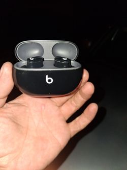 Beats - Studio Buds Totally Wireless Noise Cancelling Earbuds - Black